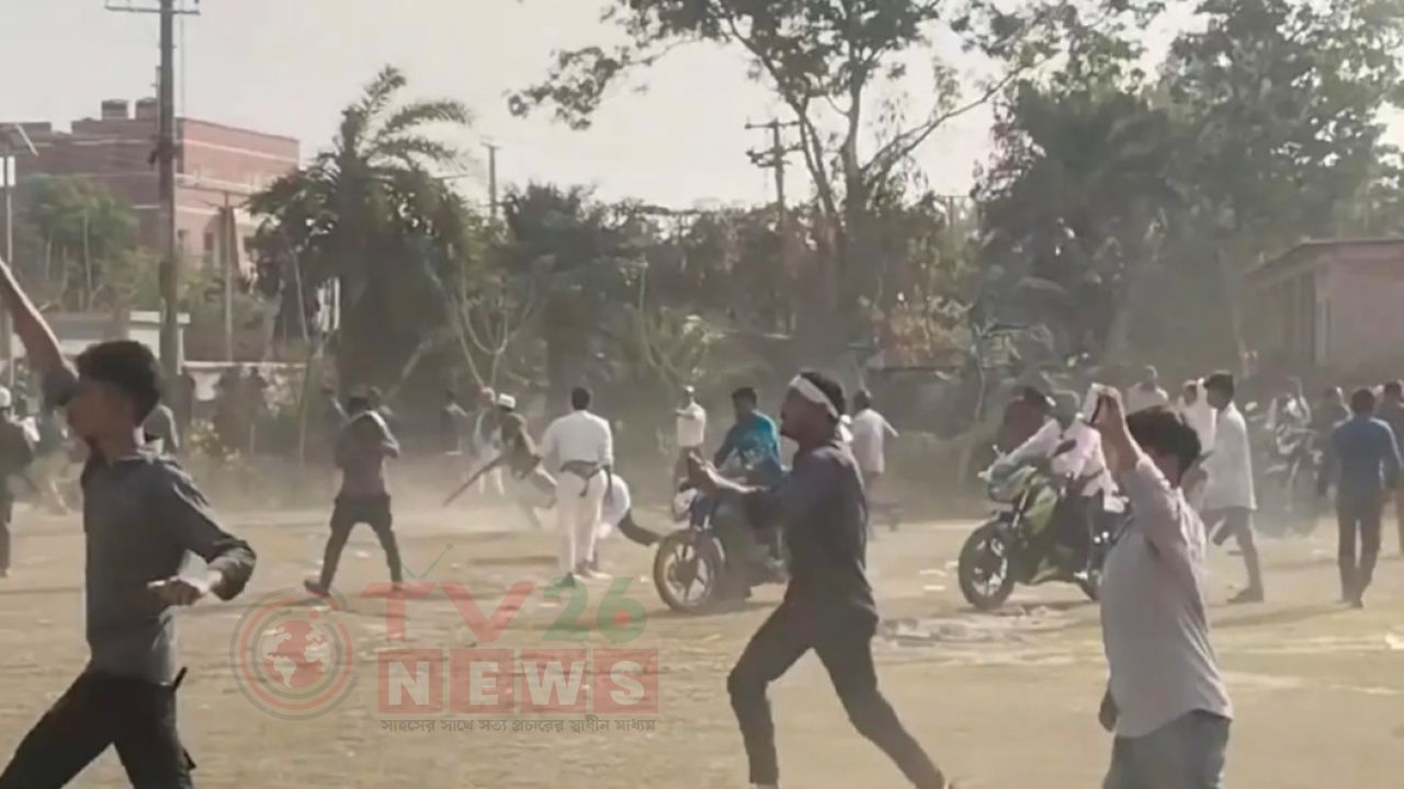 শেরপুরে বিএনপি-জামায়াতের তুমুল সংঘর্ষ