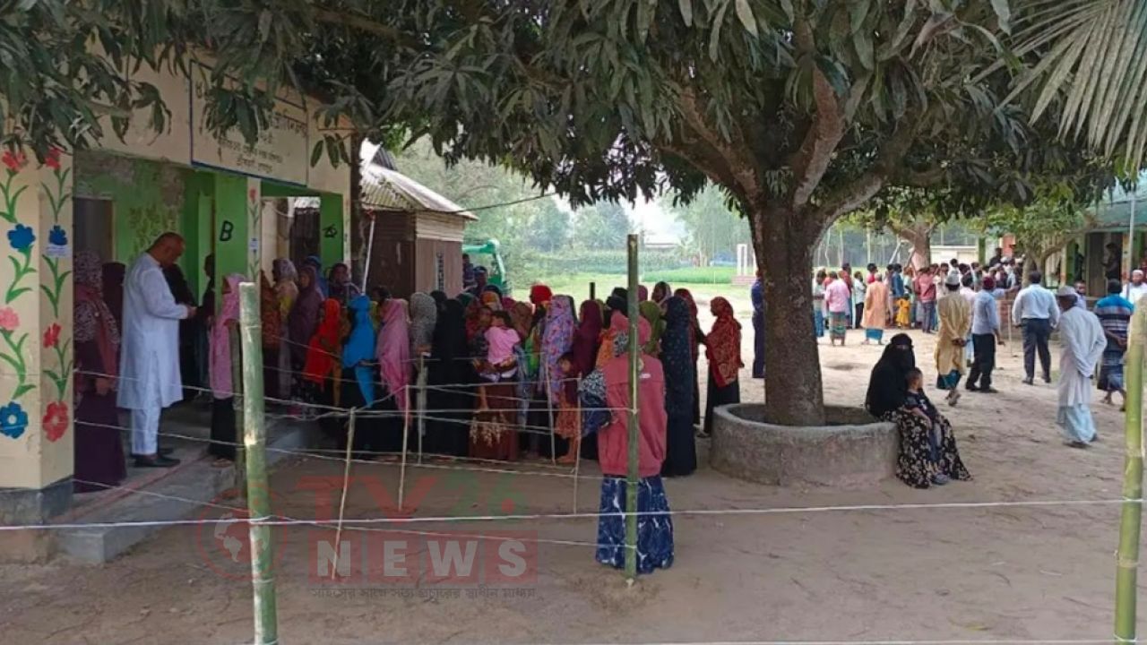 শেরপুর-৩ আসন : ১২৮টি কেন্দ্রে ভোটগ্রহণ শুরু