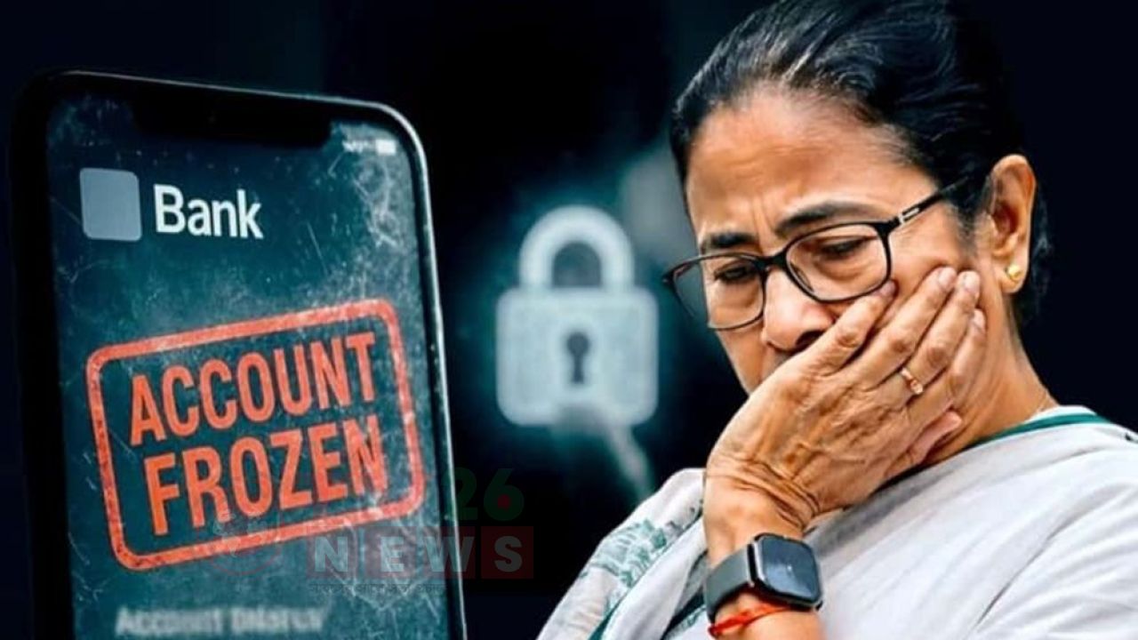 তৃণমূলের কোটি টাকার ব্যাংক হিসাব জব্দ, বিশেষ কর্মকর্তার অনুমতি ছাড়া অর্থ ব্যয় নয়