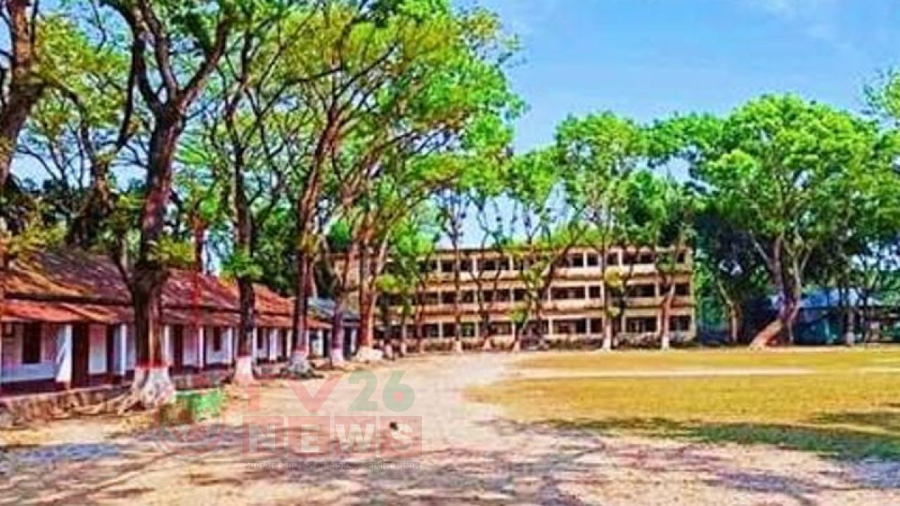 নতুন সীমানা প্রাচীরে বেহাত স্কুলের ৪০ লাখ টাকার জমি