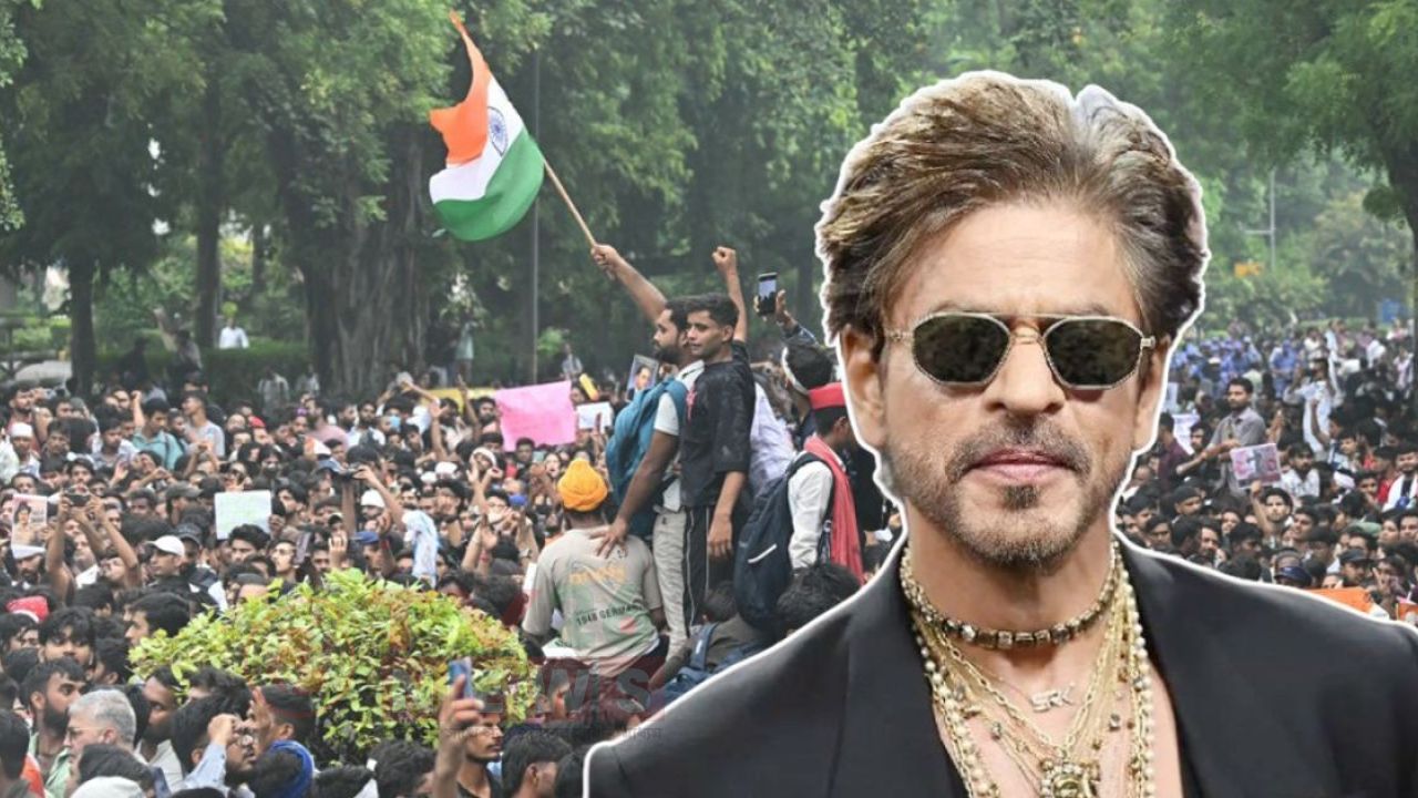 শিক্ষার্থীদের আন্দোলনের পাশে পাওয়া গেল না শাহরুখ খানকে