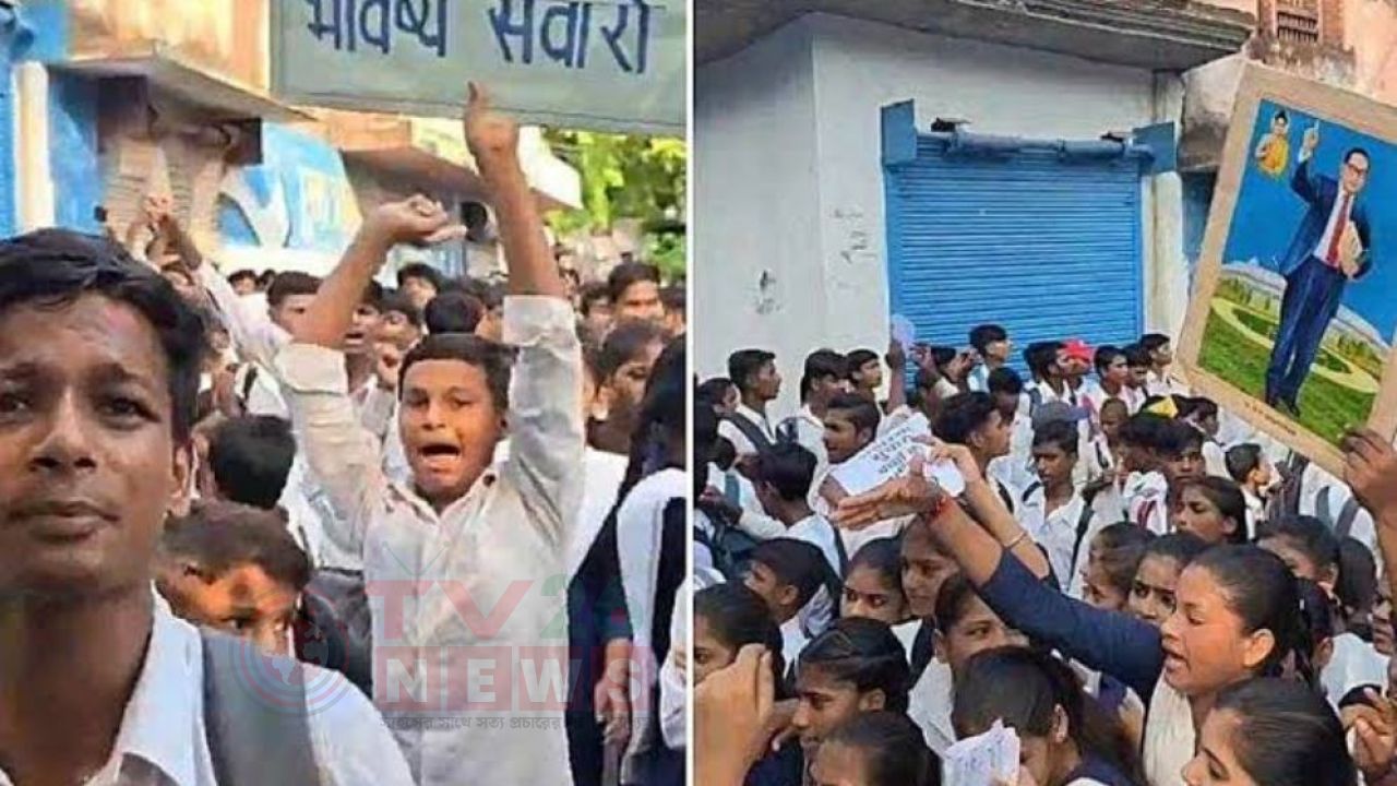 বিদ্যুৎ-পানি নেই স্কুলে, উত্তরপ্রদেশে কয়েক ঘণ্টার আন্দোলনেই নড়েচড়ে বসল প্রশাসন