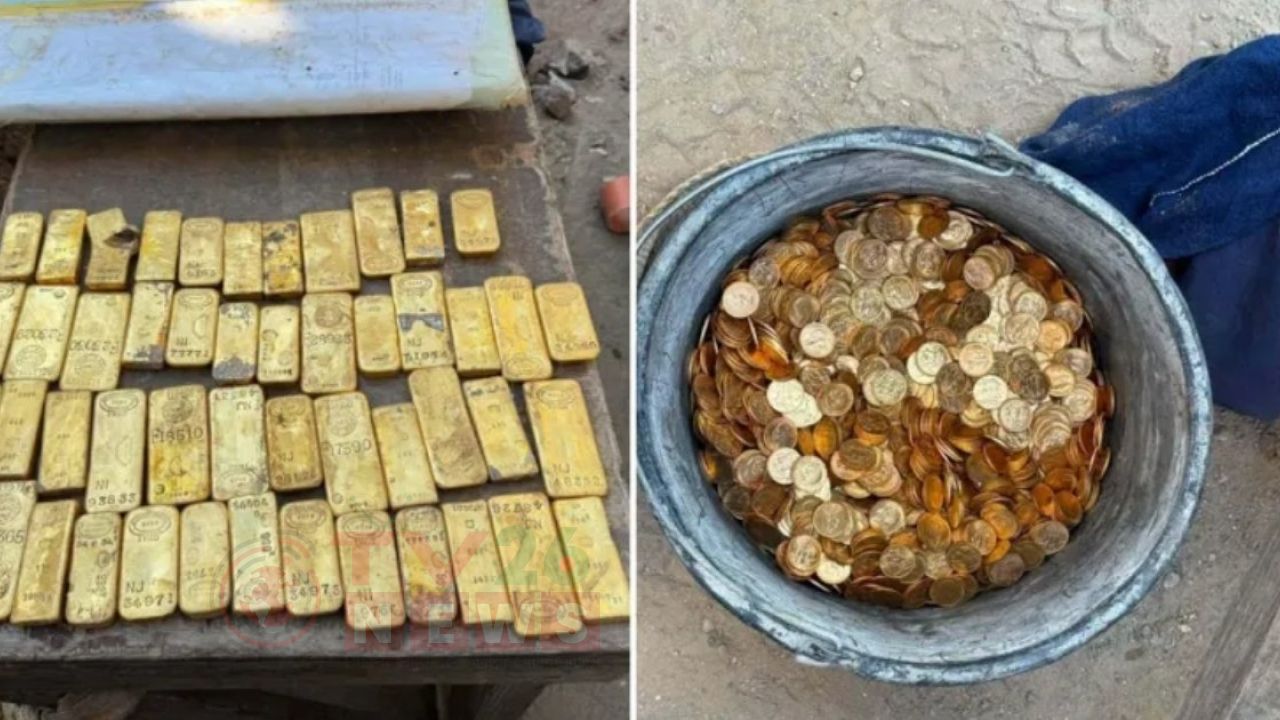 বাড়ির দেয়াল ভেঙে বের হলো ১২৭ কোটি টাকার স্বর্ণ