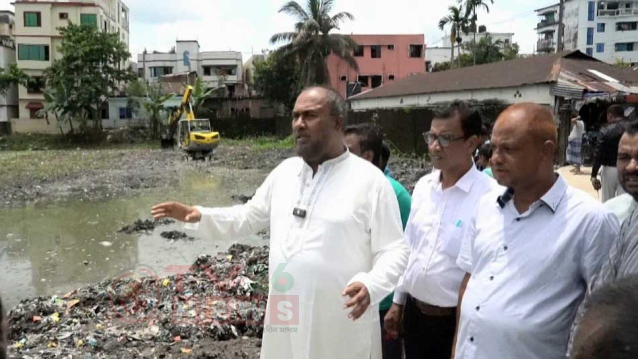 বাসযোগ্য নগরী গড়তে জলাশয় উদ্ধারে অধিক গুরুত্ব দিচ্ছি: সিসিক প্রশাসক