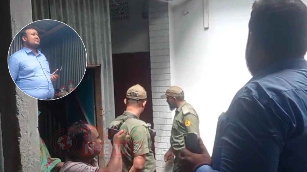 নামজারি নিয়ে প্রশ্ন করায় সাংবাদিকের বাড়িতে এসিল্যান্ডের তল্লাশি