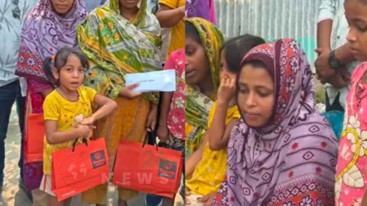 বাবা-মাকে হারানো পাঁচ কন্যার পাশে প্রধানমন্ত্রী