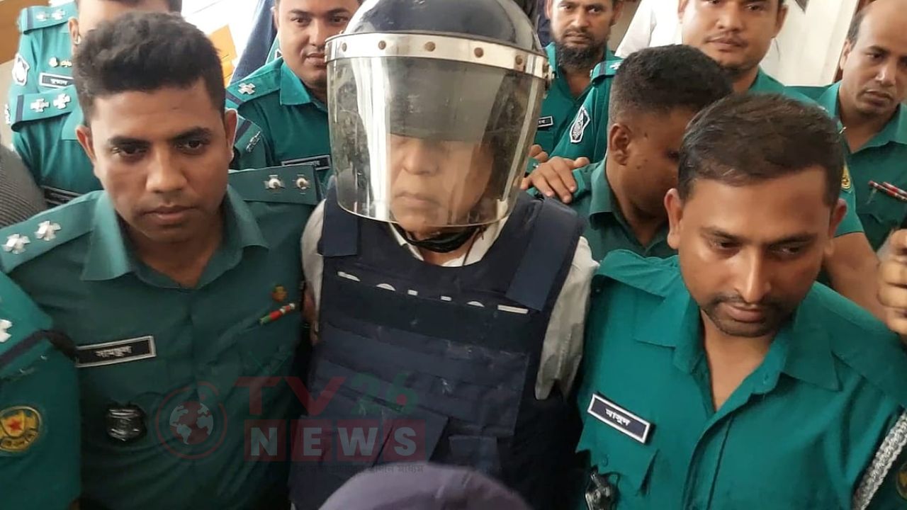জুলাইয়ের এক মামলায় সাবেক সিইসি হাবিবুল আউয়ালকে গ্রেপ্তার দেখানো হলো