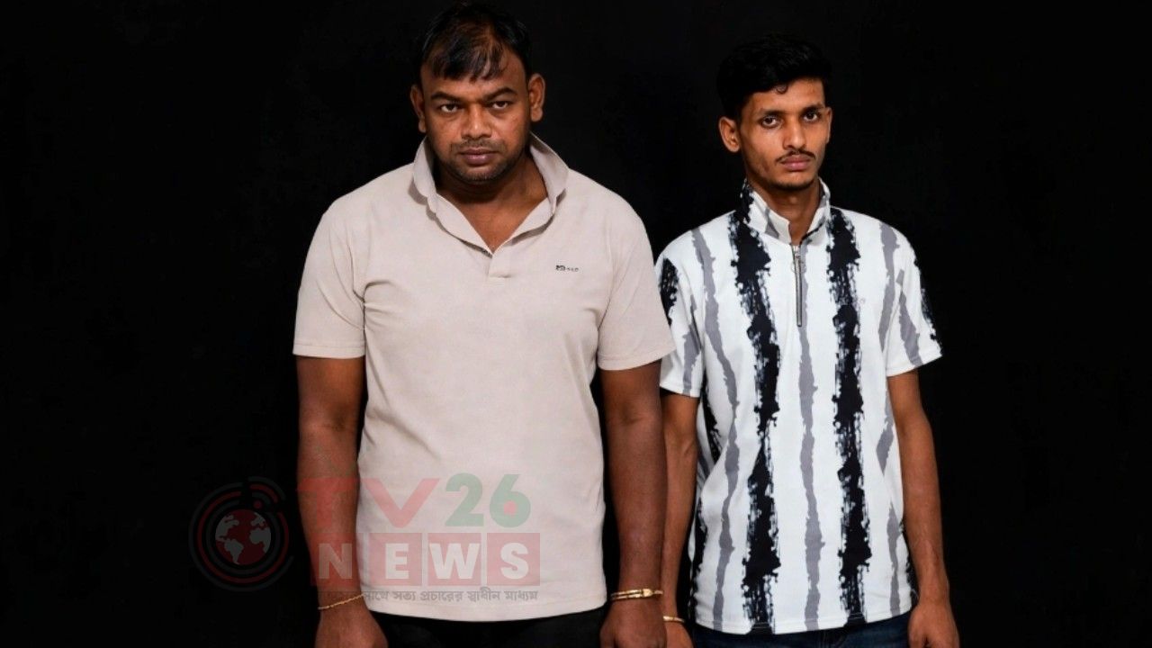 নড়াইলে পুলিশের উপর হামলা চালিয়ে হাতকড়াসহ পালানো দুই ভাই গ্রেফতার