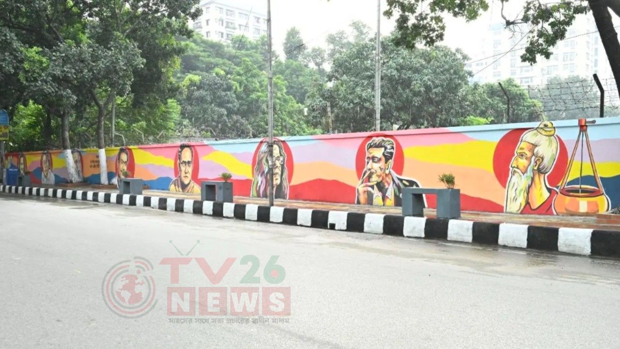 সেগুনবাগিচার ফুটপাত দখলমুক্ত করে নতুন রূপ দিলো ডিএসসিসি