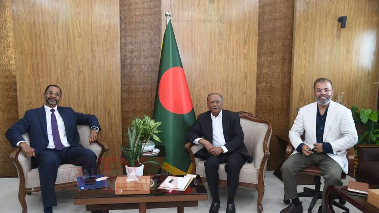 পরিবেশমন্ত্রীর সঙ্গে ইউএনডিপি বাংলাদেশের আবাসিক প্রতিনিধির সাক্ষাৎ