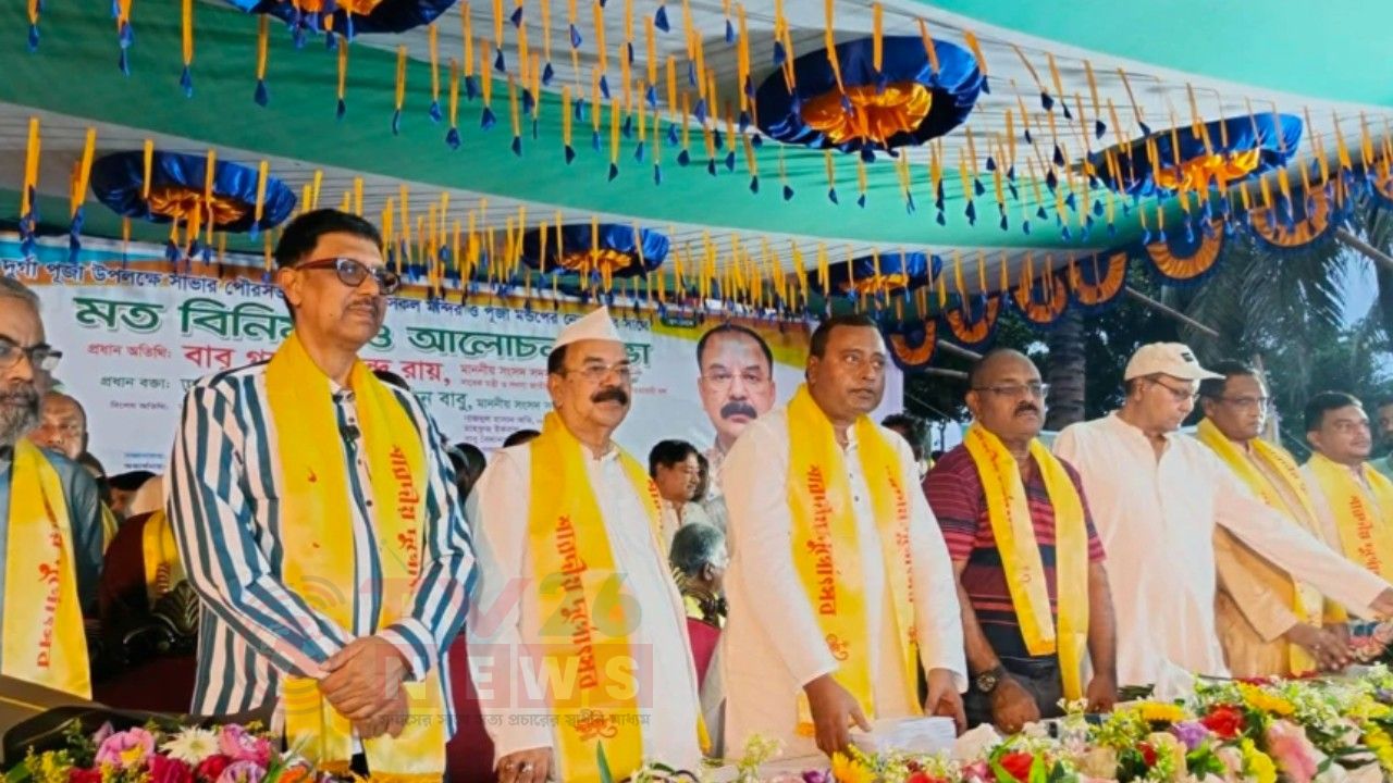 সাম্প্রদায়িক শক্তি ফ্যাসিবাদের চেয়েও ভয়ংকর: গয়েশ্বর চন্দ্র রায়