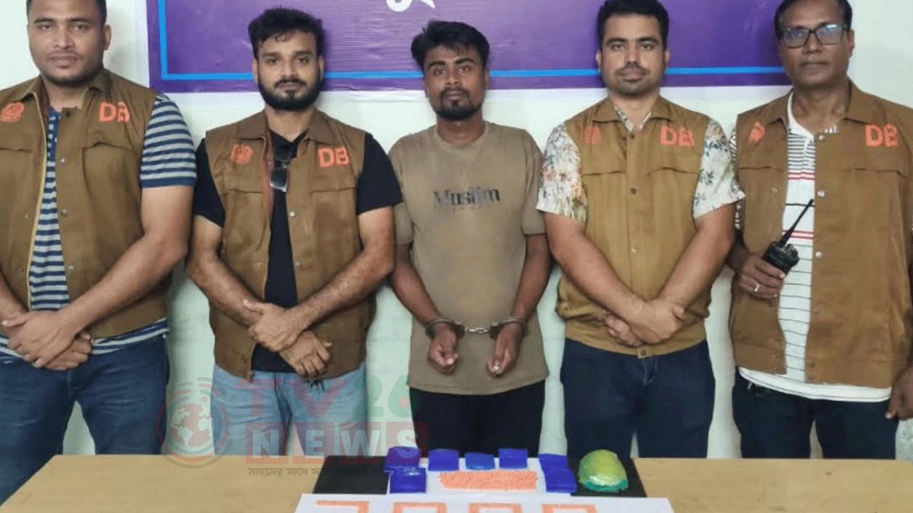 মুন্সীগঞ্জে ২ হাজার পিস ইয়াবাসহ গ্রেফতার ১