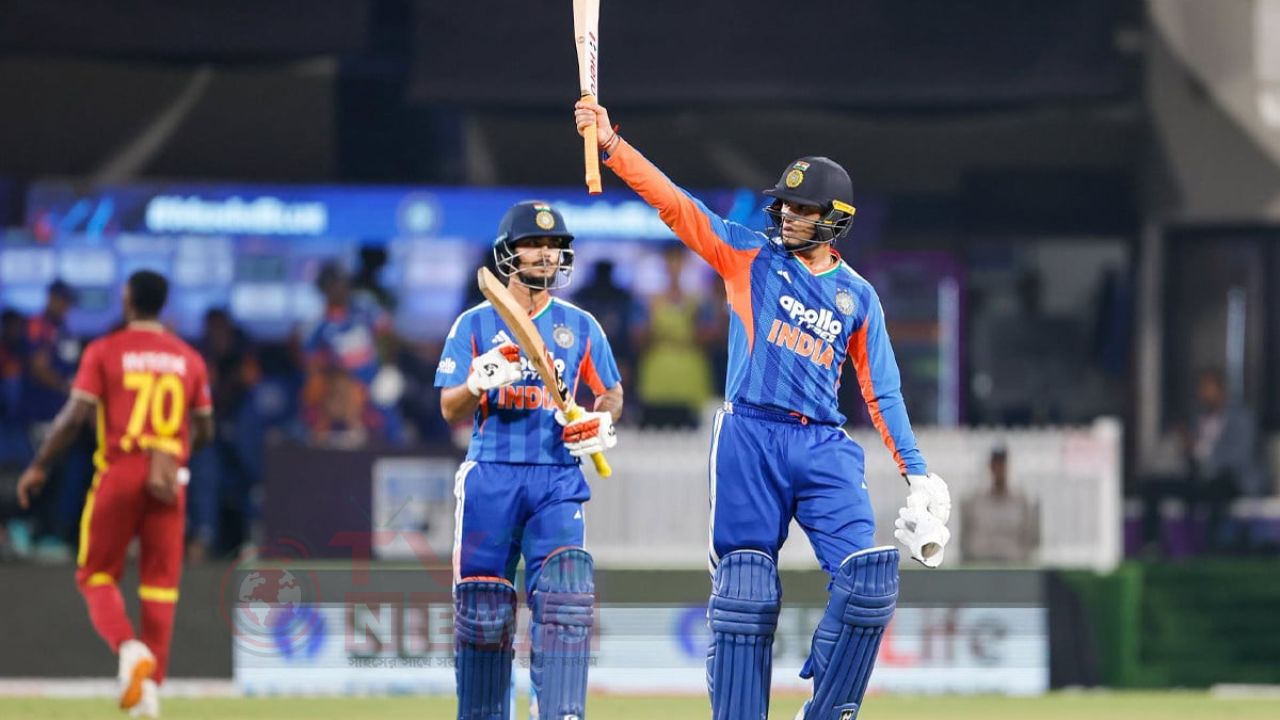 টি-টোয়েন্টিতে অভিষেকের বিশ্বরেকর্ড