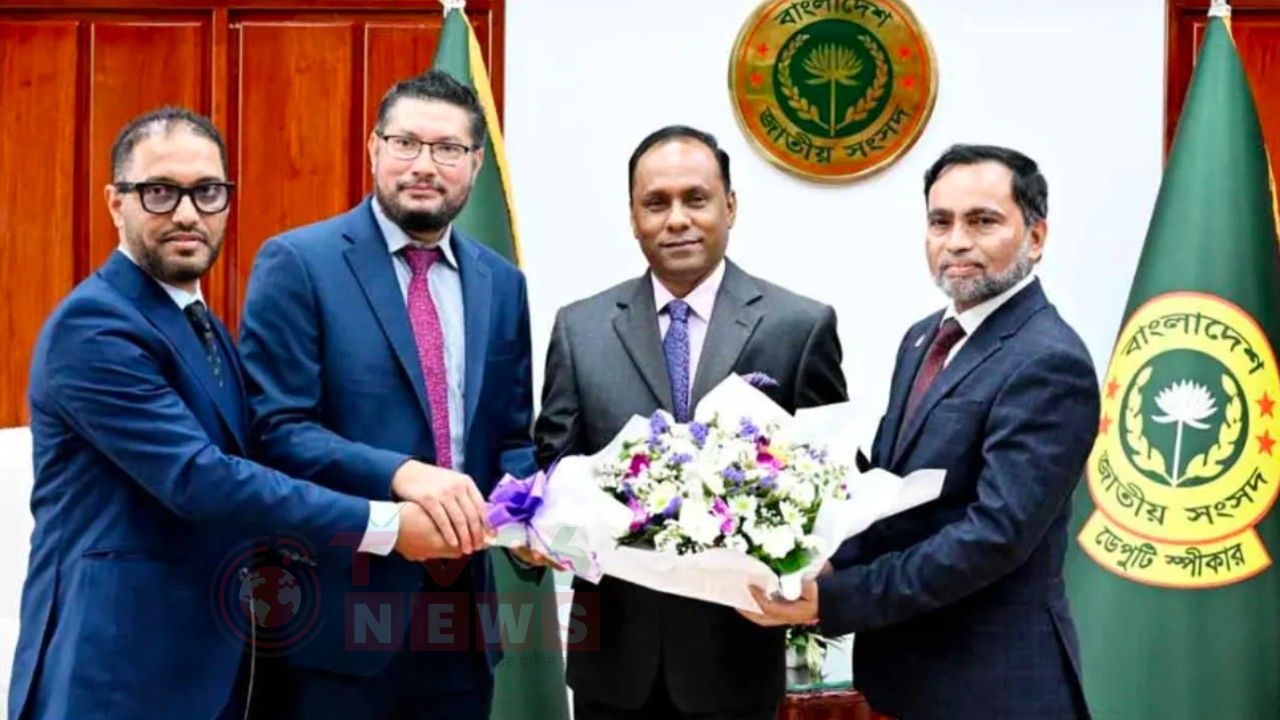 ডেপুটি স্পিকারের সঙ্গে টাওয়ার হ্যামলেটসের স্পিকারের সাক্ষাৎ