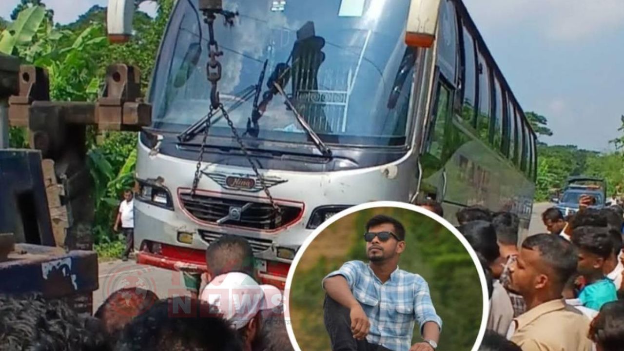 গৌরনদীতে বাস-মোটরসাইকেল সংঘর্ষে যুবক নিহত