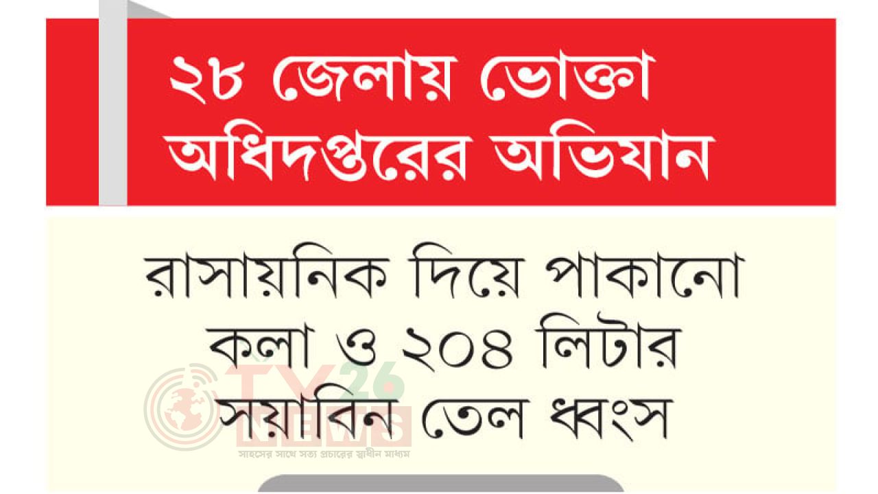 ৮০ প্রতিষ্ঠানকে সাড়ে ১০  লাখ টাকা জরিমানা