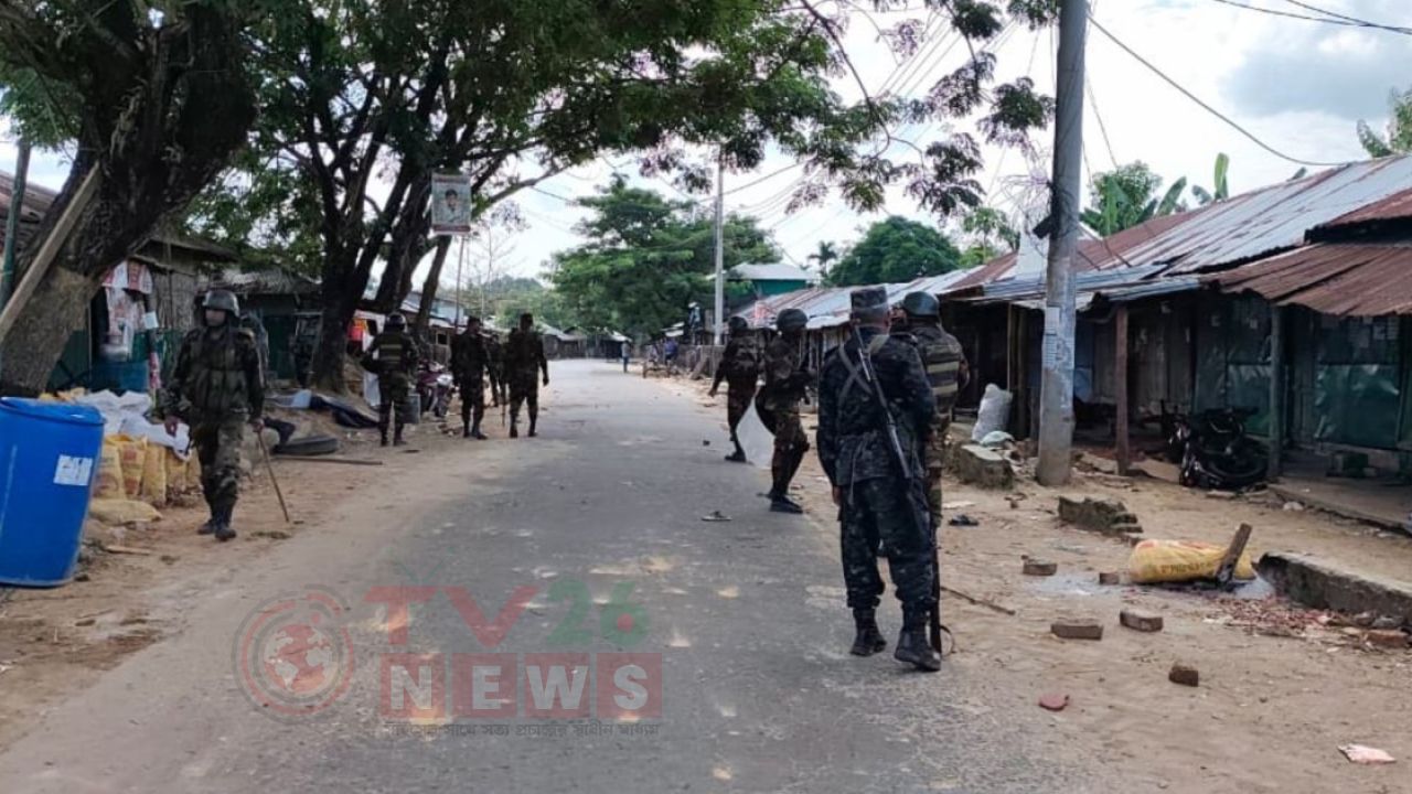 সাজেকে গোলাগুলি, আটকে দিয়েছে পর্যটকদের গাড়ি