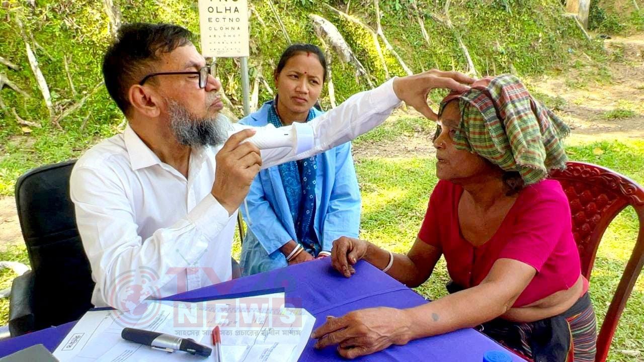 মাটিরাঙ্গায় পাহাড়ি-বাঙালি ৭ শতাধিক মানুষকে বিনামূল্যে চিকিৎসা দিলো সেনাবাহিনী