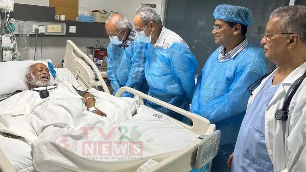 সংকটাপন্ন অবস্থায় সিসিইউতে মঈন খান, দেখতে গেলেন রিজভী