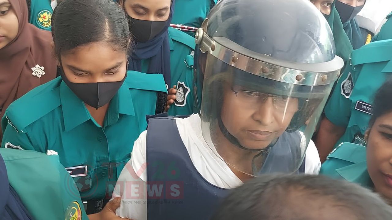 রিকশাচালক হাফিজুল হত্যা মামলায় রিমান্ড শেষে কারাগারে দীপু মনি