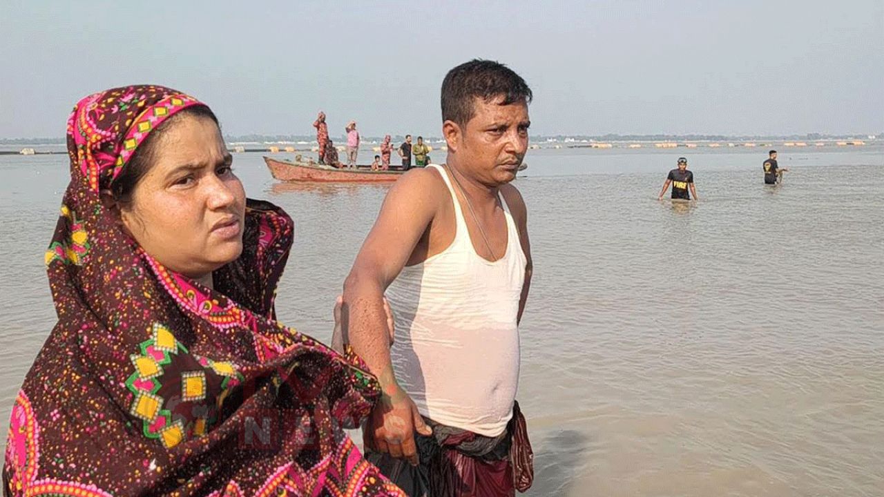 নিখোঁজের ২৩ ঘণ্টা পর পদ্মা নদী থেকে শিশুর মরদেহ উদ্ধার