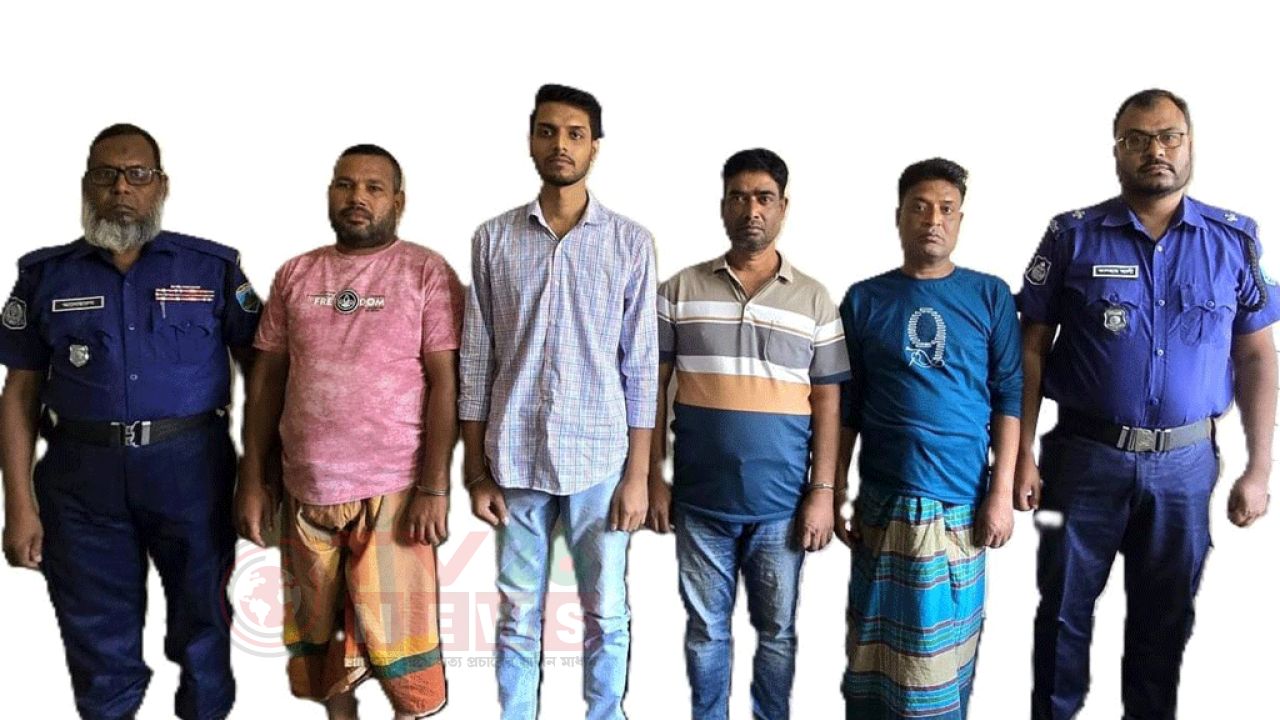 সন্ত্রাসবিরোধী আইনের মামলায় আ.লীগের চার নেতা-কর্মী গ্রেপ্তার