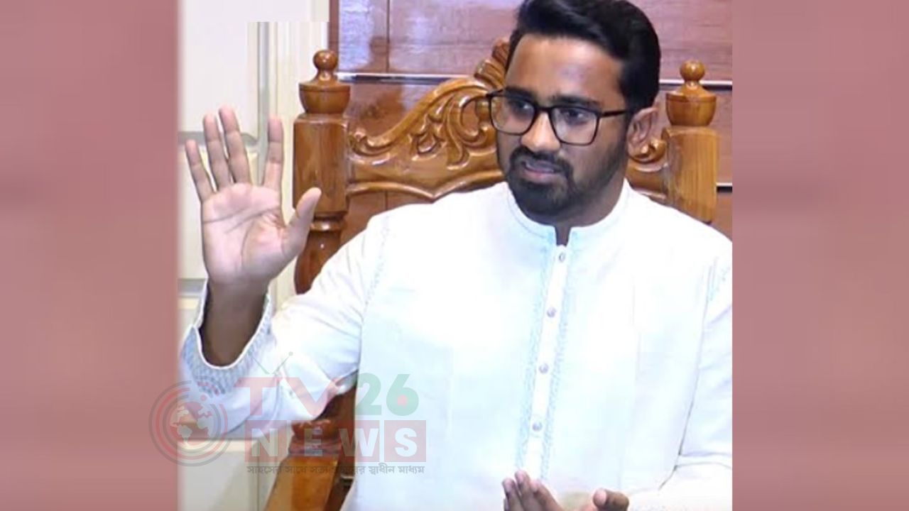 ২৪ ঘণ্টার মধ্যে এমপি নাহিদ ইসলাম পদত্যাগ করবেন, আশা করেন রাশেদ খাঁন