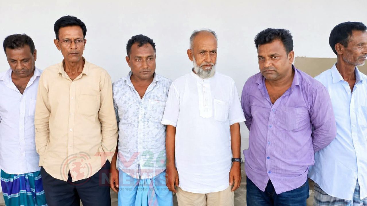 নেত্রকোনায় জুয়ার আসর থেকে দুই ইউপি সদস্যসহ আটক ৬